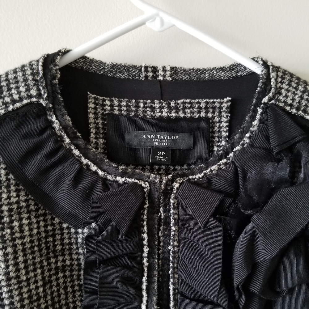 Ann Taylor Tweed Jacket - Picture 2 of 6